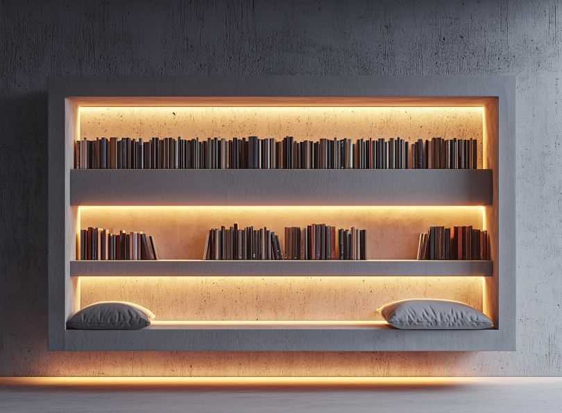 Estanterías: ¿cómo iluminarlas?